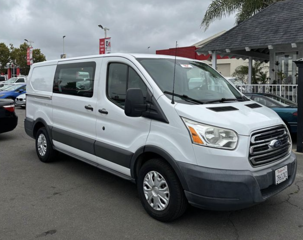 2015 Ford transit 150 van Low Roof w/60/40 Side Door w/LWB Van 3D ...