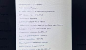 
									2021 Tesla model s Plaid full								