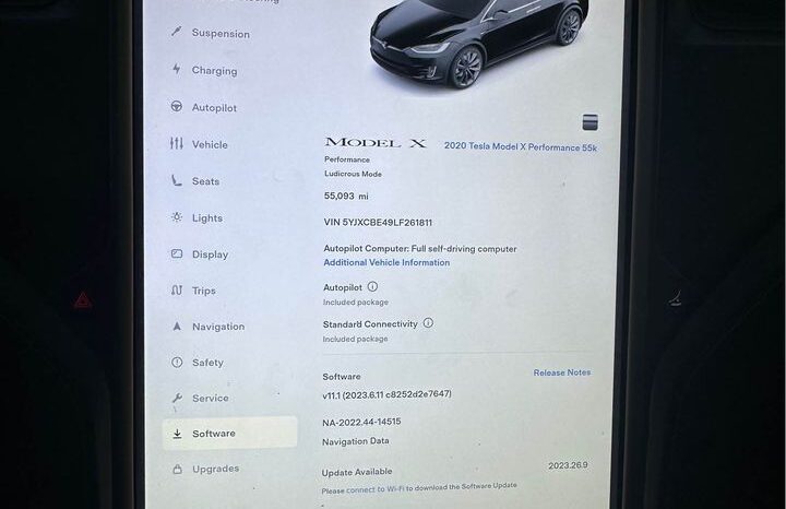 
								2020 Tesla model x Performance Sport Utility 4D full									