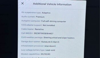 
									2020 Tesla model s Long Range Plus full								