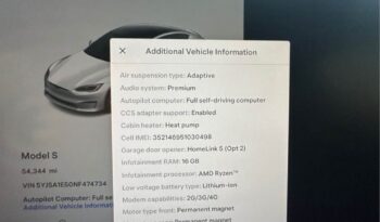 
									2022 Tesla model s Long Range Sedan 4D full								