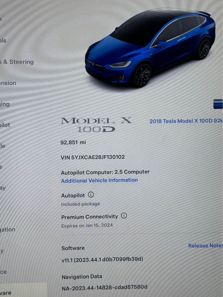 Tesla model x deals brochure