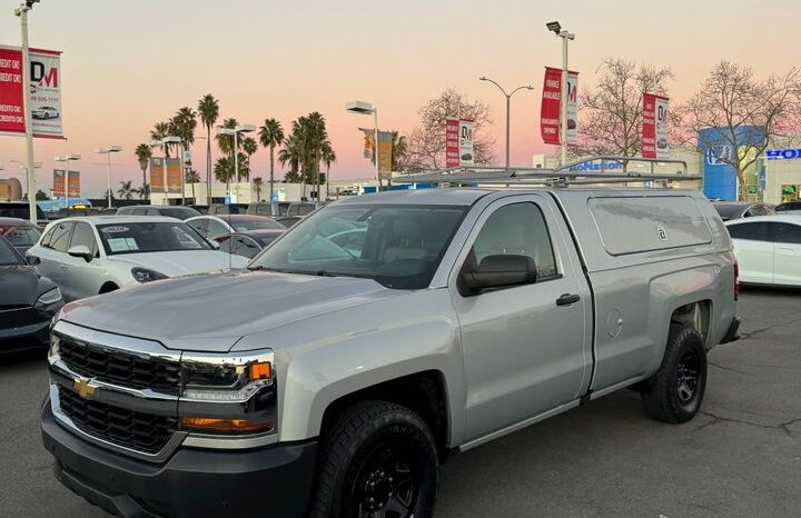 
								2016 Chevrolet silverado 1500 regular cab full									