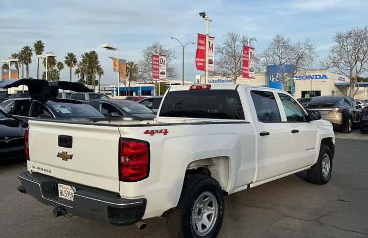 
								2018 Chevrolet silverado 1500 crew cab full									