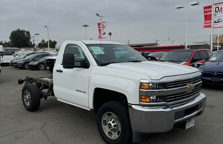 
								2016 Chevrolet silverado 2500 hd regular cab Work Truck Pickup 2D 8 ft full									