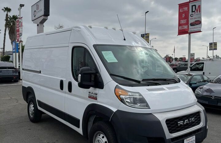 
								2020 Ram promaster cargo van 1500 High Roof Van 3D full									