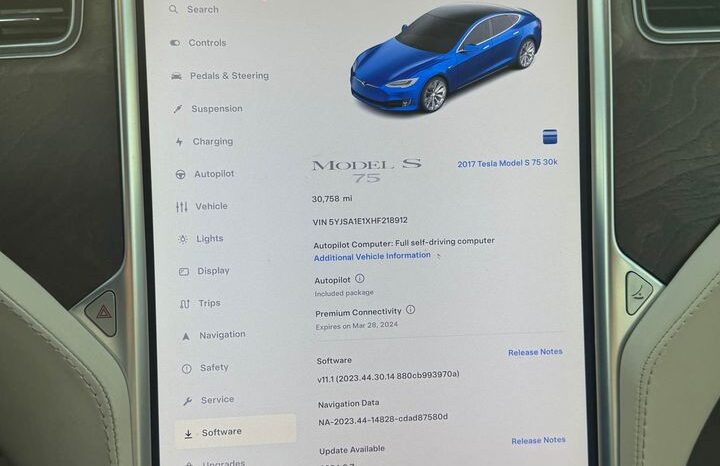 
								2017 Tesla model s 75 Sedan 4 full									