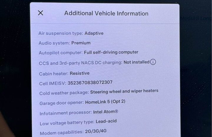 
								2020 Tesla model s Long Range Sedan 4D full									