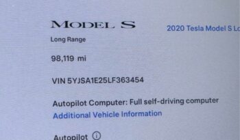 
									2020 Tesla model s Long Range Sedan 4D full								