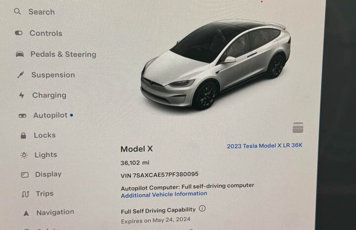 
								2023 Tesla model x Long Range full									