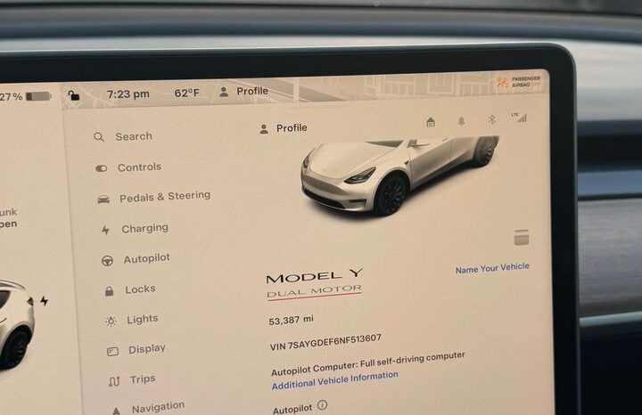 
								2022 Tesla model y Performance Sport Utility 4D full									