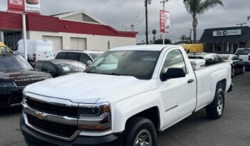 
									2018 Chevrolet silverado 1500 regular cab Work Truck Pickup 2D 8 ft full								