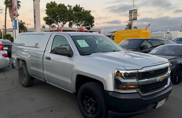 
								2016 Chevrolet silverado 1500 regular cab Work Truck Pickup 2D 8 ft full									