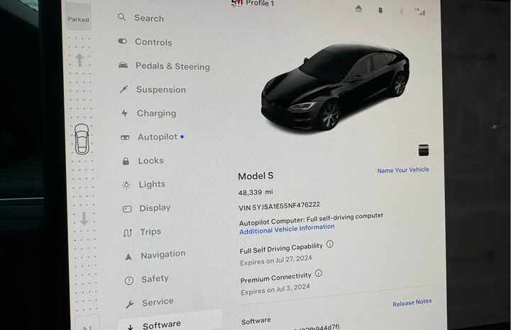 
								2022 Tesla model s Long Range Sedan 4D full									