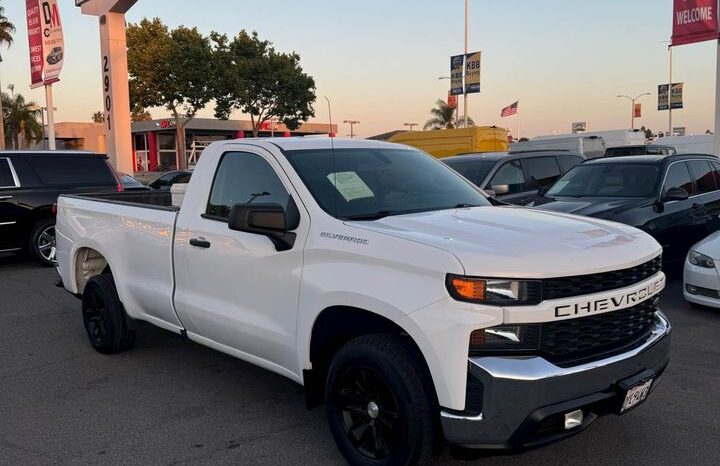 
								2022 Chevrolet silverado 1500 regular cab Work Truck Pickup 2D 8 ft full									