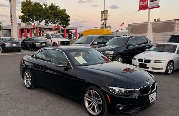 
								2018 BMW 4 series 430i Convertible 2D full									