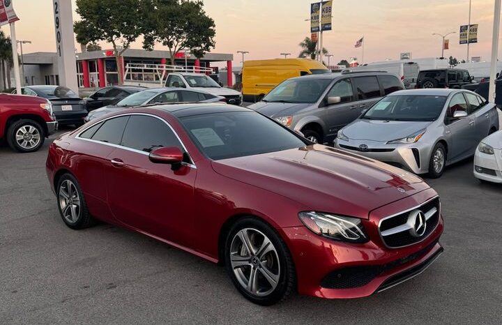 
								2018 Mercedes-Benz e-class E 400 Coupe 2D full									