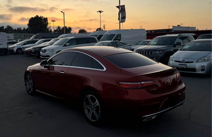 
								2018 Mercedes-Benz e-class E 400 Coupe 2D full									