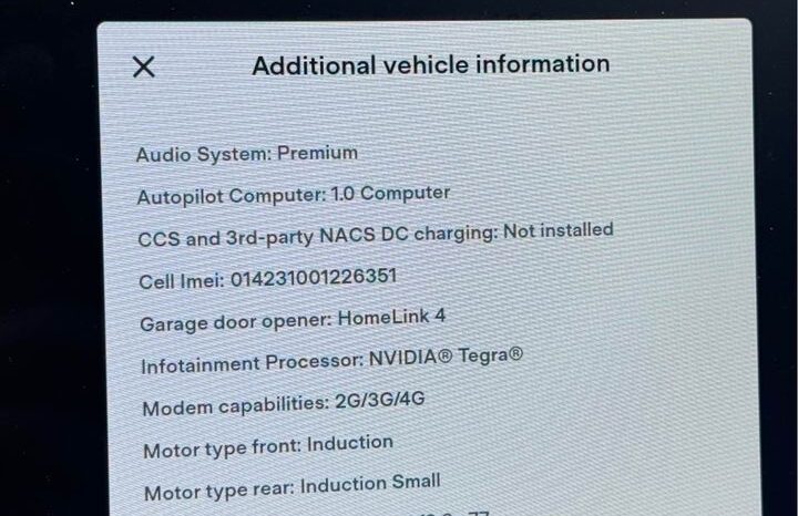 
								2016 Tesla model s 75D Sedan 4D full									