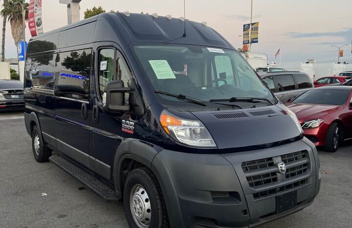 
								2017 Ram promaster cargo van 2500 High Roof Van 3D full									