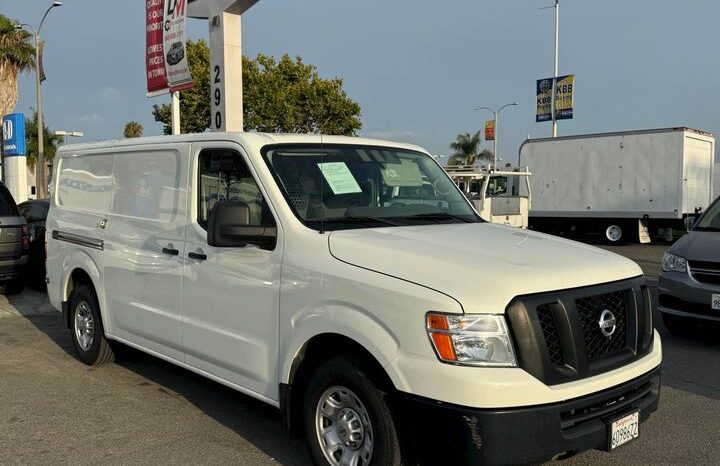 
								2020 Nissan nv1500 cargo SV Van 3D full									