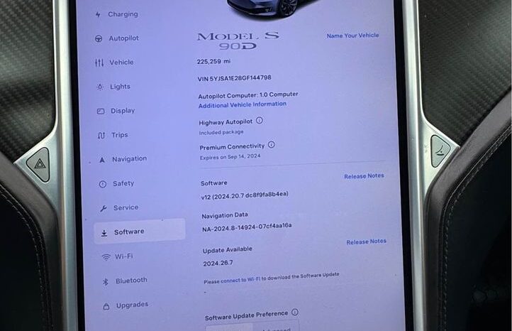 
								2016 Tesla model s 90D Sedan 4D full									