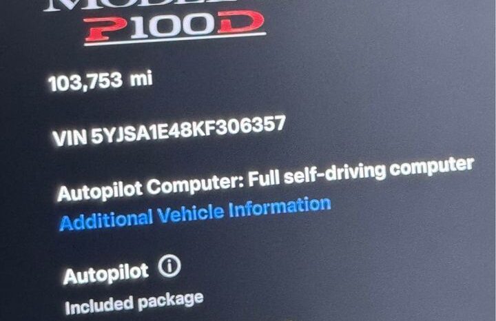 
								2019 Tesla model s P100D Sedan 4D full									
