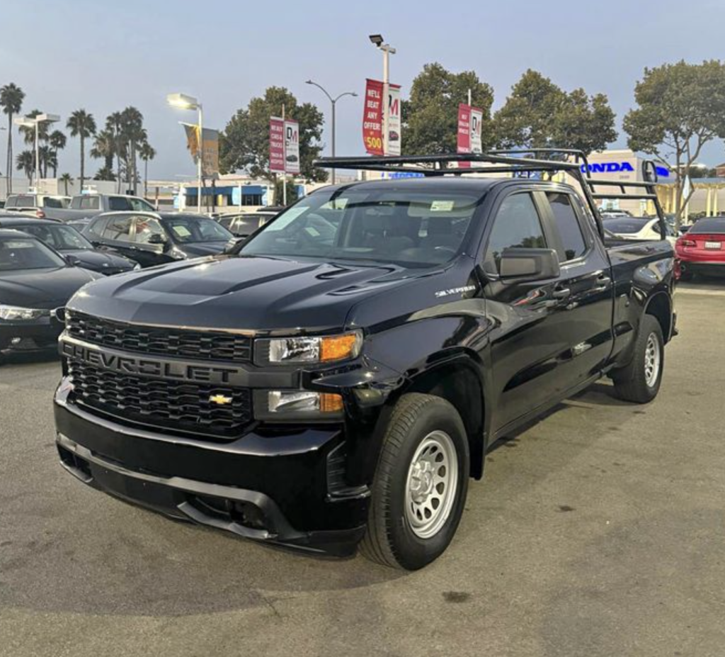 2019 Chevrolet silverado 1500 double cab Work Truck Pickup 4D 6 1 2 ft Deboss Motors