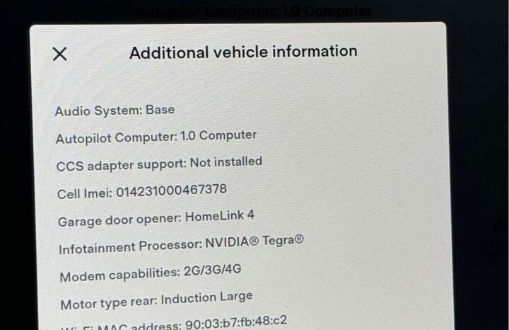 2016 Tesla model s 75 Sedan 4D