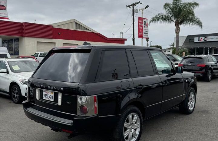 2008 Land Rover range rover HSE Sport Utility 4D