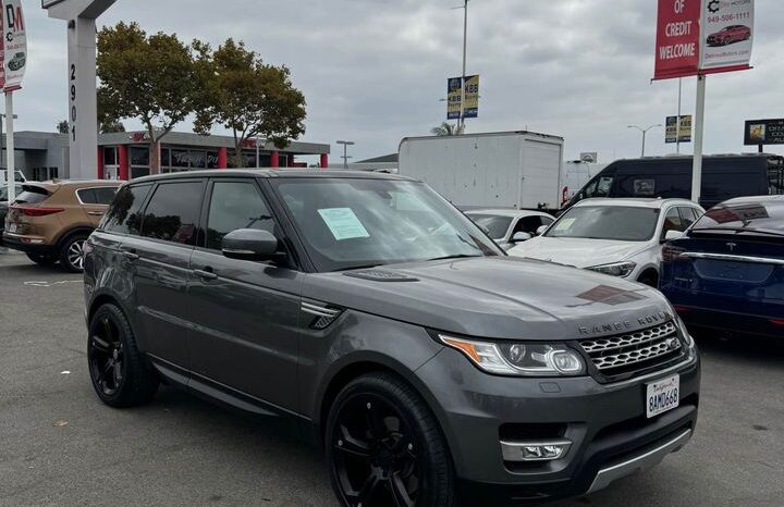 2014 Land Rover range rover sport HSE Sport Utility 4D