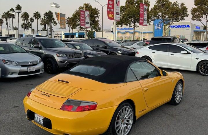 1999 Porsche 911 Carrera Cabriolet 2D