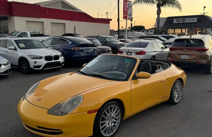 1999 Porsche 911 Carrera Cabriolet 2D