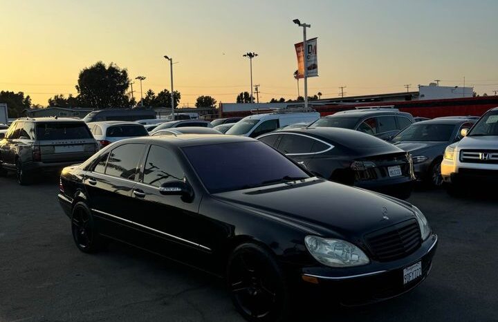 
								2003 Mercedes-Benz s-class S 500 Sedan 4D full									