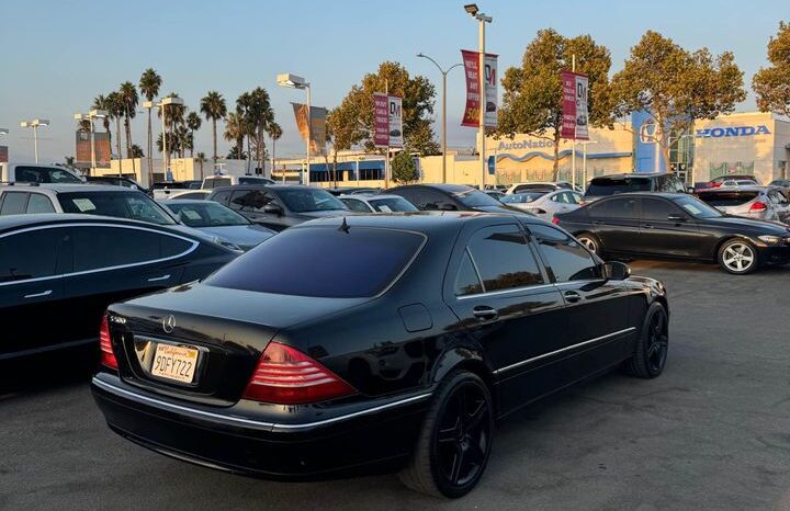 
								2003 Mercedes-Benz s-class S 500 Sedan 4D full									