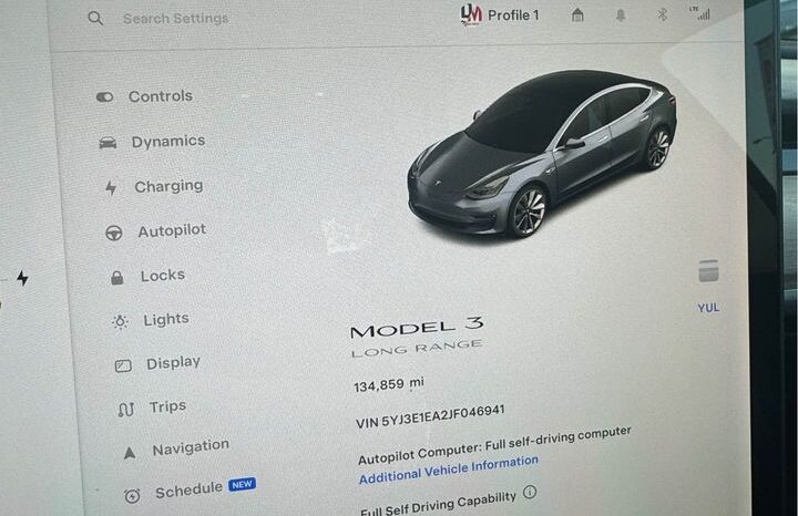 
								2018 Tesla Model 3 full									