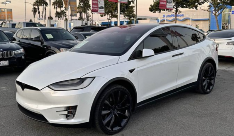 2020 Tesla model x Long Range Sport Utility 4D