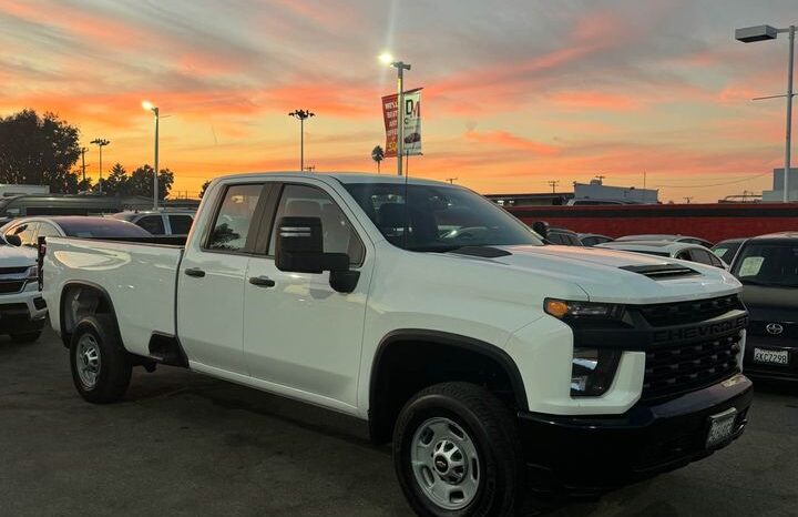 
								2021 Chevrolet silverado 2500 hd double cab Work Truck Pickup 4D 8 ft full									