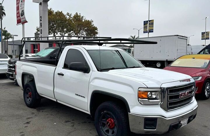 
								2015 GMC sierra 1500 regular cab Pickup 2D 8 ft full									