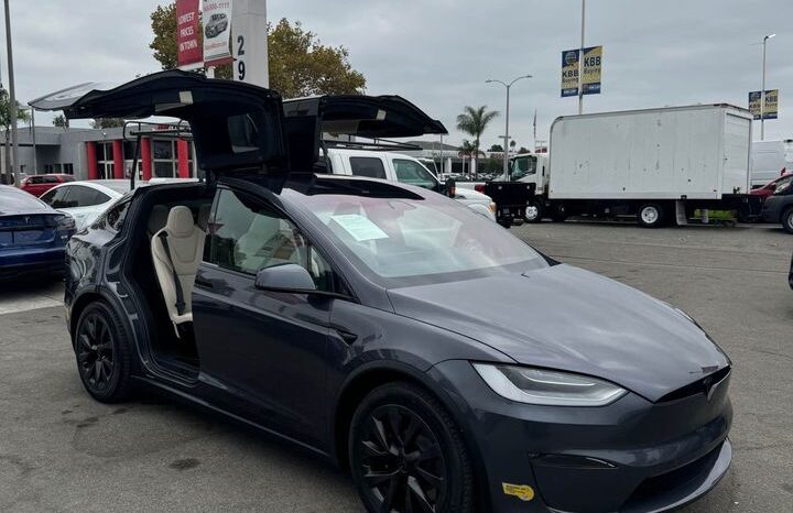 2022 Tesla model x Plaid Sport Utility 4D