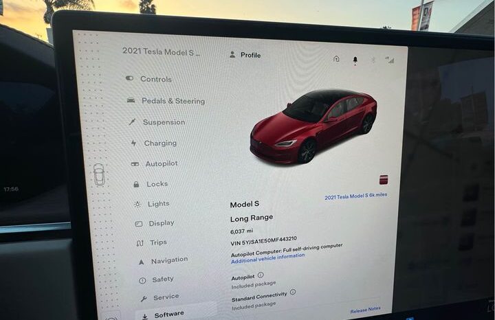 
								2021 Tesla model s Long Range Sedan 4D full									