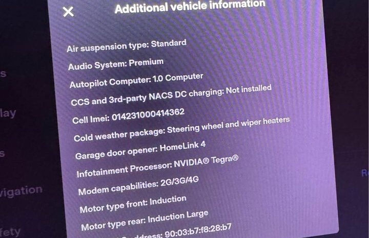 
								2016 Tesla model x P90D Sport Utility 4D full									