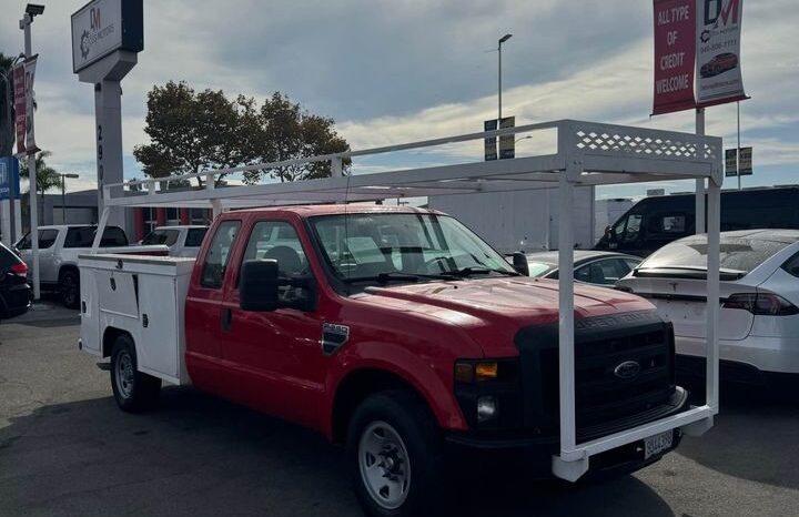 
								2008 Ford f250 super duty crew cab XL Pickup 4D 8 ft full									