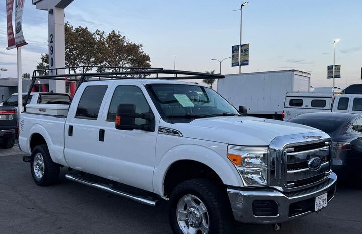 
								2015 Ford f250 super duty crew cab XL Pickup 4D 8 ft full									