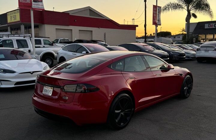 2022 Tesla model s Plaid Sedan 4D