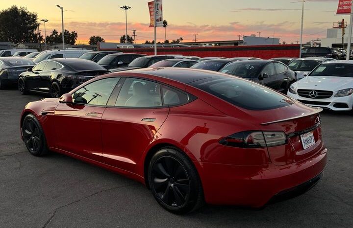 2022 Tesla model s Plaid Sedan 4D