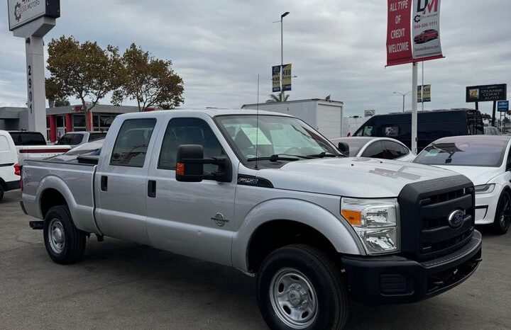 
								2015 Ford f250 super duty crew cab XL Pickup 4D 6 3/4 ft full									