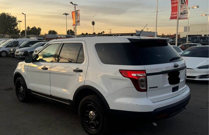 2015 Ford explorer Police Interceptor