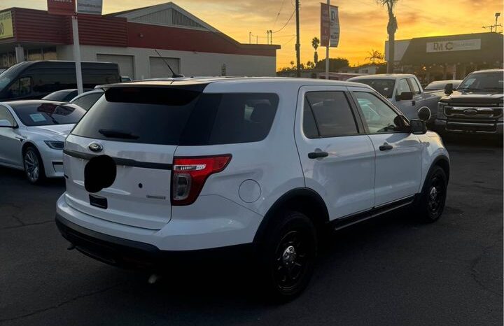 2015 Ford explorer Police Interceptor