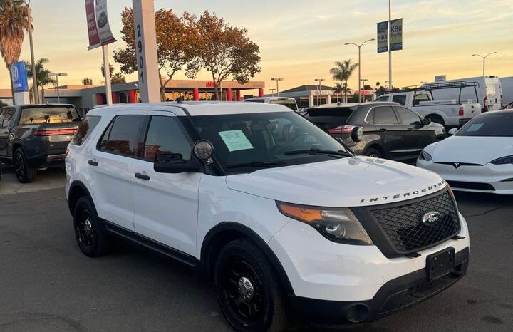 2015 Ford explorer Police Interceptor